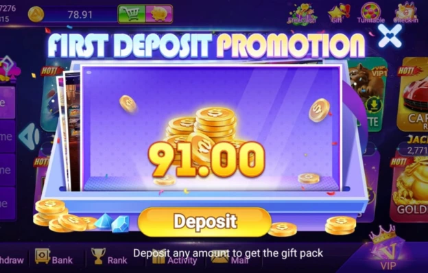 first deposit bonus